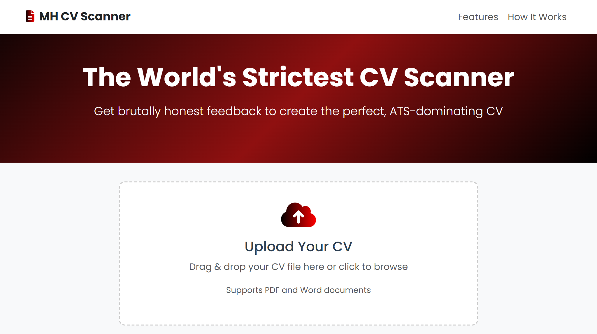 cv ats checker Page
